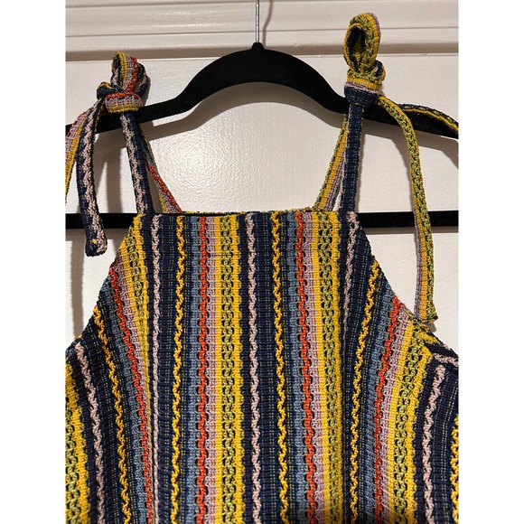 Madewell Vibrant Striped Tie-Strap Blouse - Picture 3 of 11